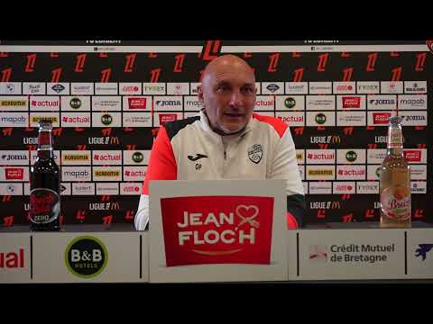 Le point presse d'Olivier Pantaloni avant RC Lens - FC Lorient 25-26