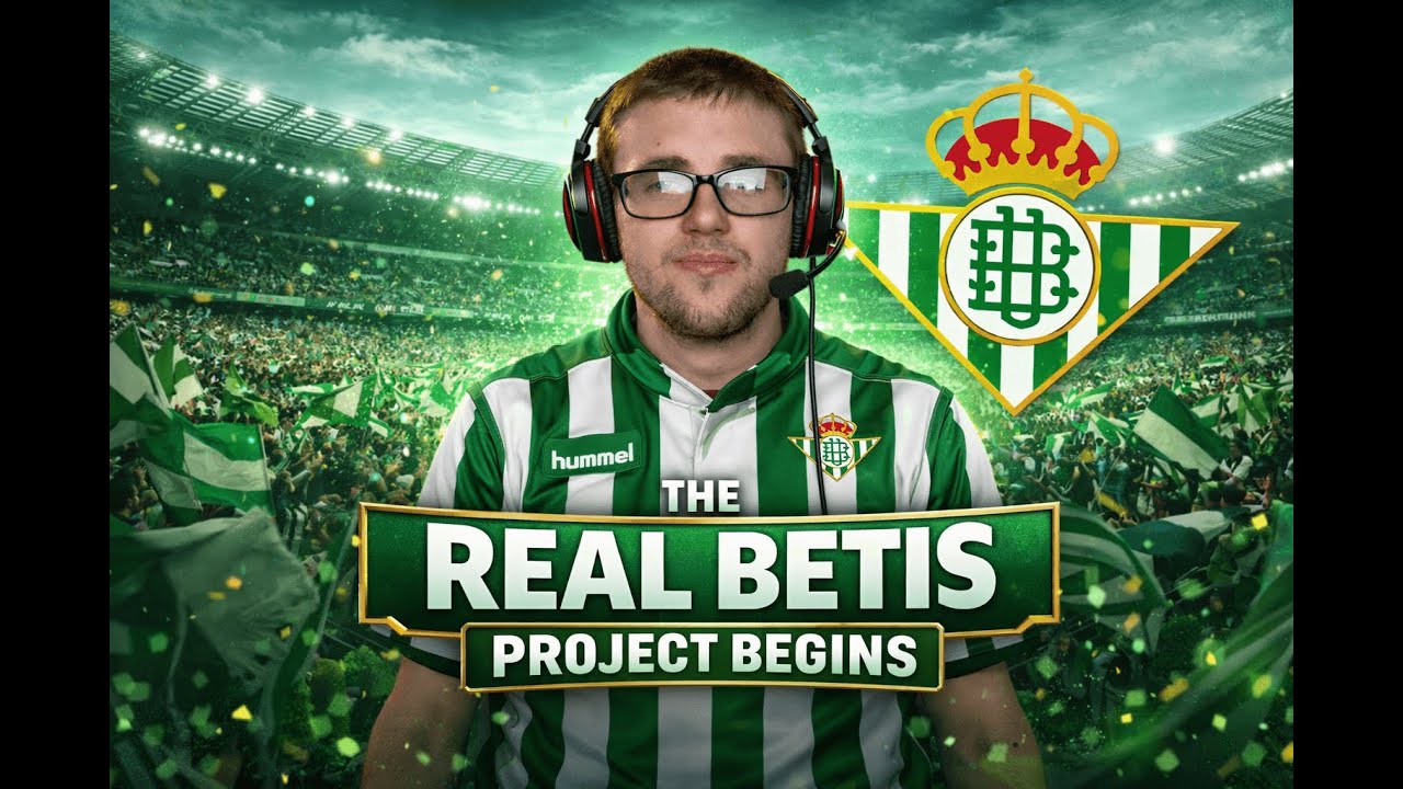 Real Betis Manager Career Mode Begins | FC 26 ⚽