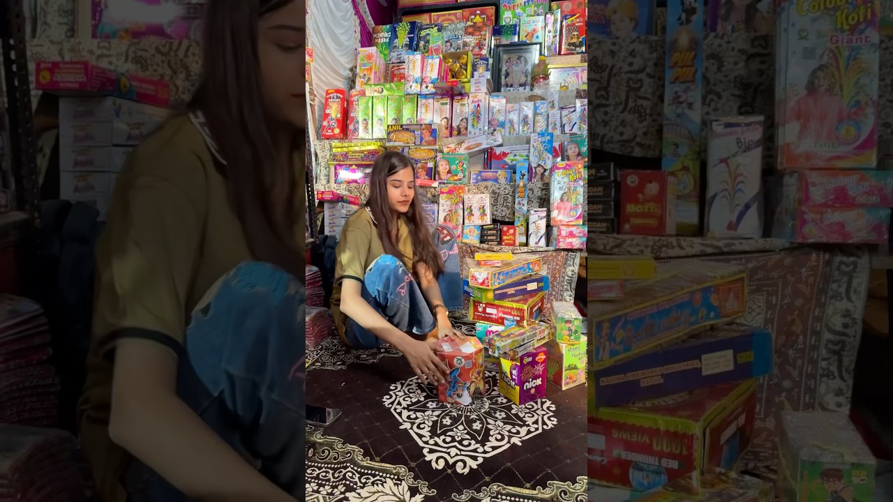 Diwali Shopping Done! 😂 #Shorts