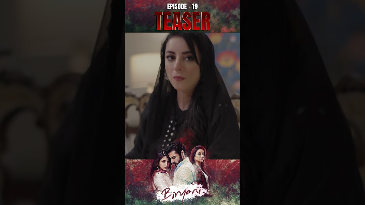 Biryani Episode 19 | Teaser | #khushhalkhan | #ramshakhan | #shorts