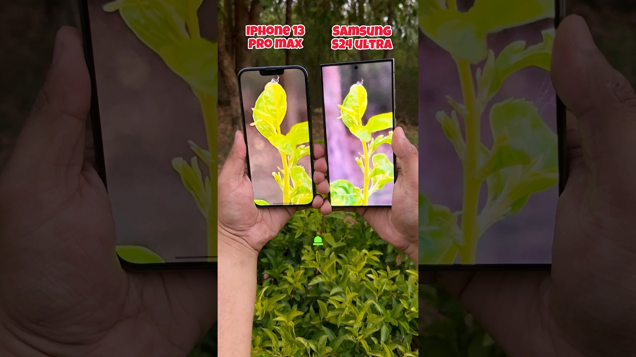 iPhone 13 Pro Max vs Samsung S24 Ultra Camera Test 📱