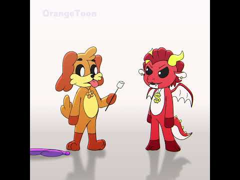 No Roots Nightmare Critters vs Smiling Critters (Poppy Playtime Animation)