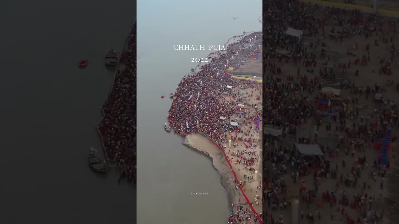 Chhath Puja 2022 Celebrations in Bihar & Patna 🌅 | Traditional Rituals & Festivities
