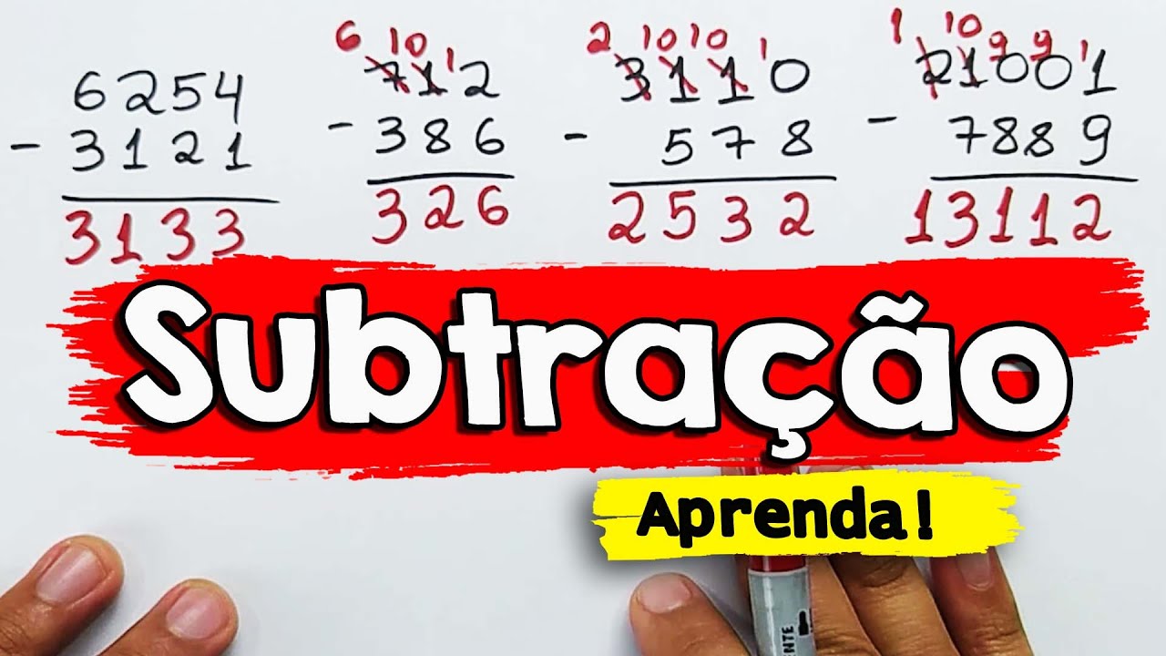 Como Realizar Subtração de Forma Simples e Rápida