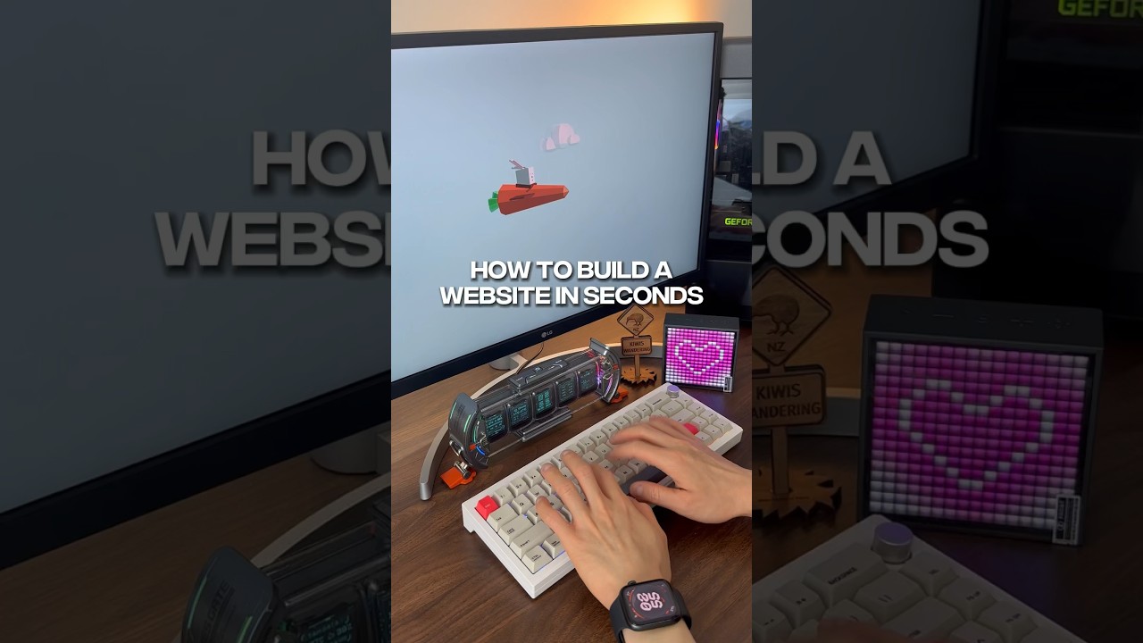 Build a Website in Seconds with AI 🚀