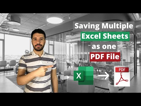 Save Multiple Excel Sheets as one PDF File