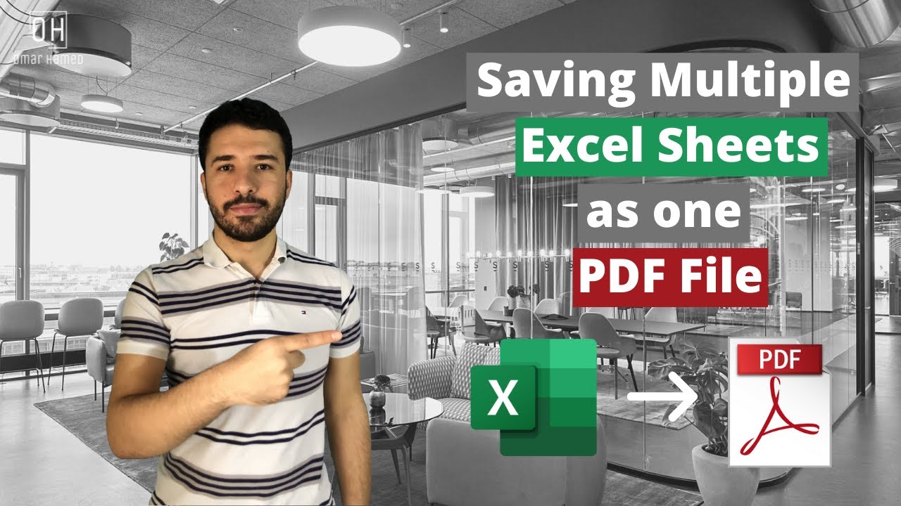 How to Save Multiple Excel Sheets as a Single PDF File