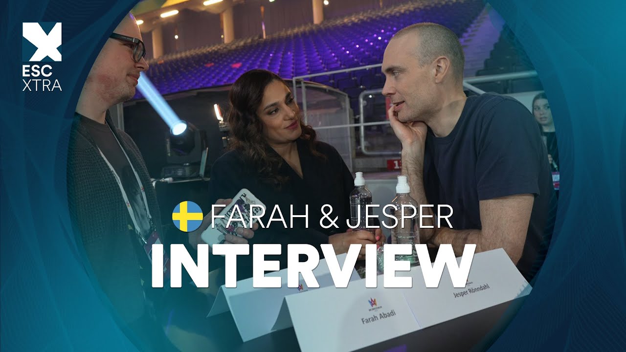Exclusive Interview with Melodifestivalen 2023 Hosts Farah Abadi & Jesper Rönndahl 🎤