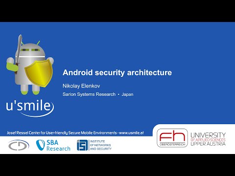 Android security architecture (by Nikolay Elenkov)