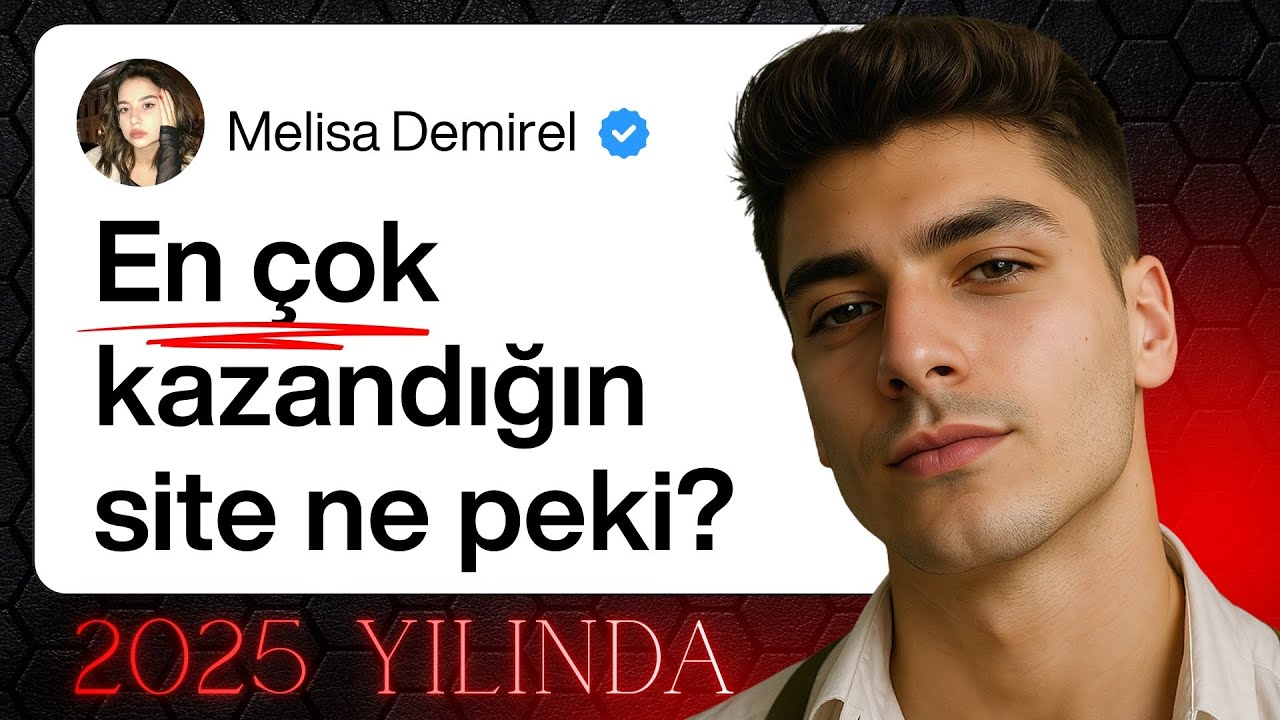 2025'te En Çok Para Kazandıran 3 Web Sitesi 💰