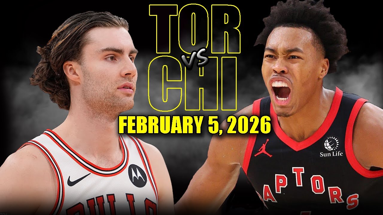 Toronto Raptors vs Chicago Bulls Full Game Highlights – February 5, 2026 | NBA Season