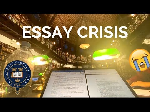 oxford uni vlog - writing 1,500 words in 3 hours