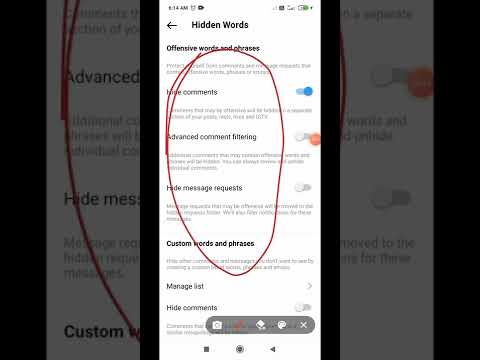Instagram hidden words kya hai || Instagram hidden words on kaise kare #shorts #technicaldeepak