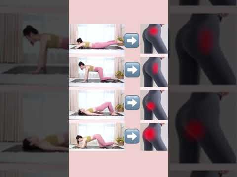 bài tập giảm mỡ bụng, nâng mông