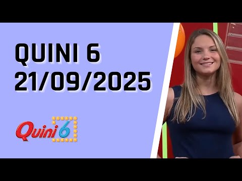 Quini 6 en vivo 21/09/2025 / Resultados del sorteo quini 6 del Domingo 21 de Septiembre del 2025