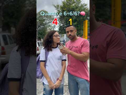 Quanto é 6+6/6? #quiz #matemática