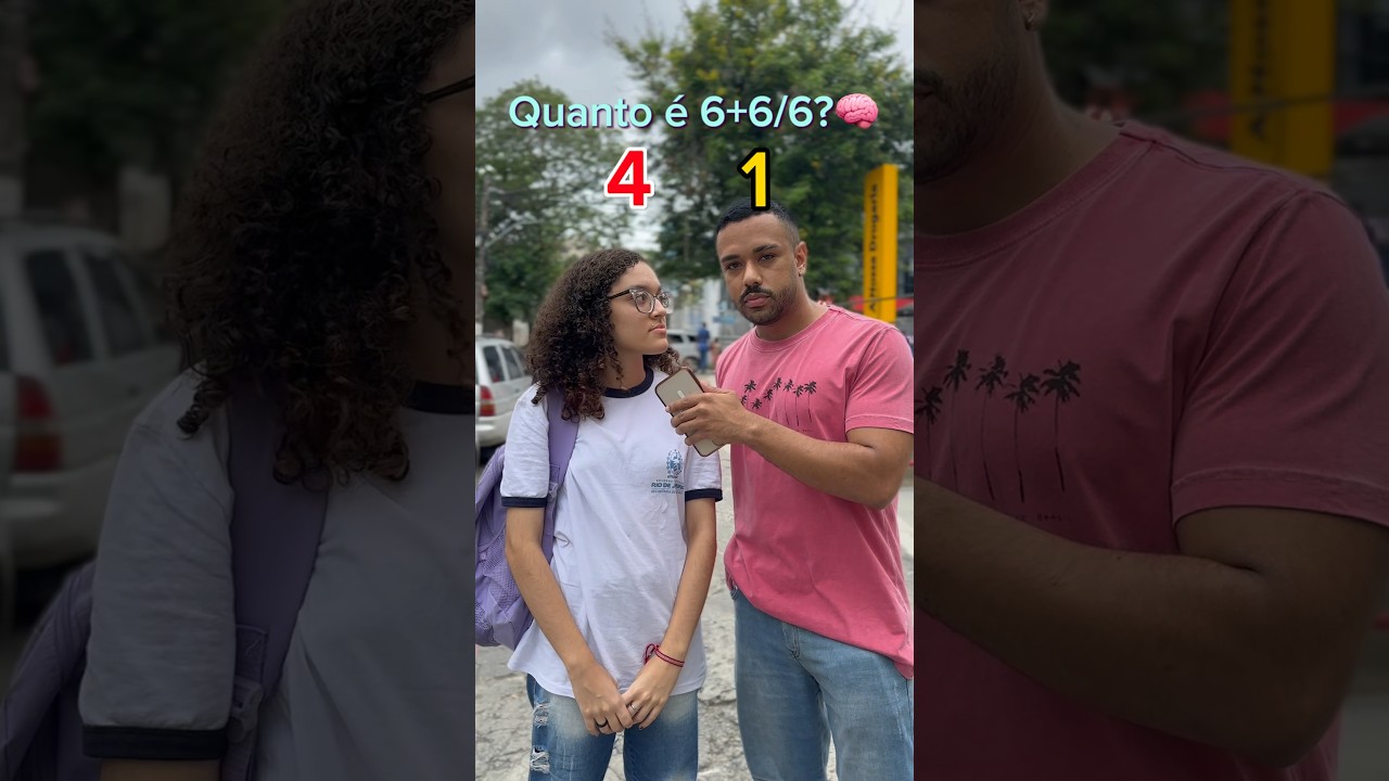 Qual é o resultado de 6 + 6 ÷ 6? 🧮