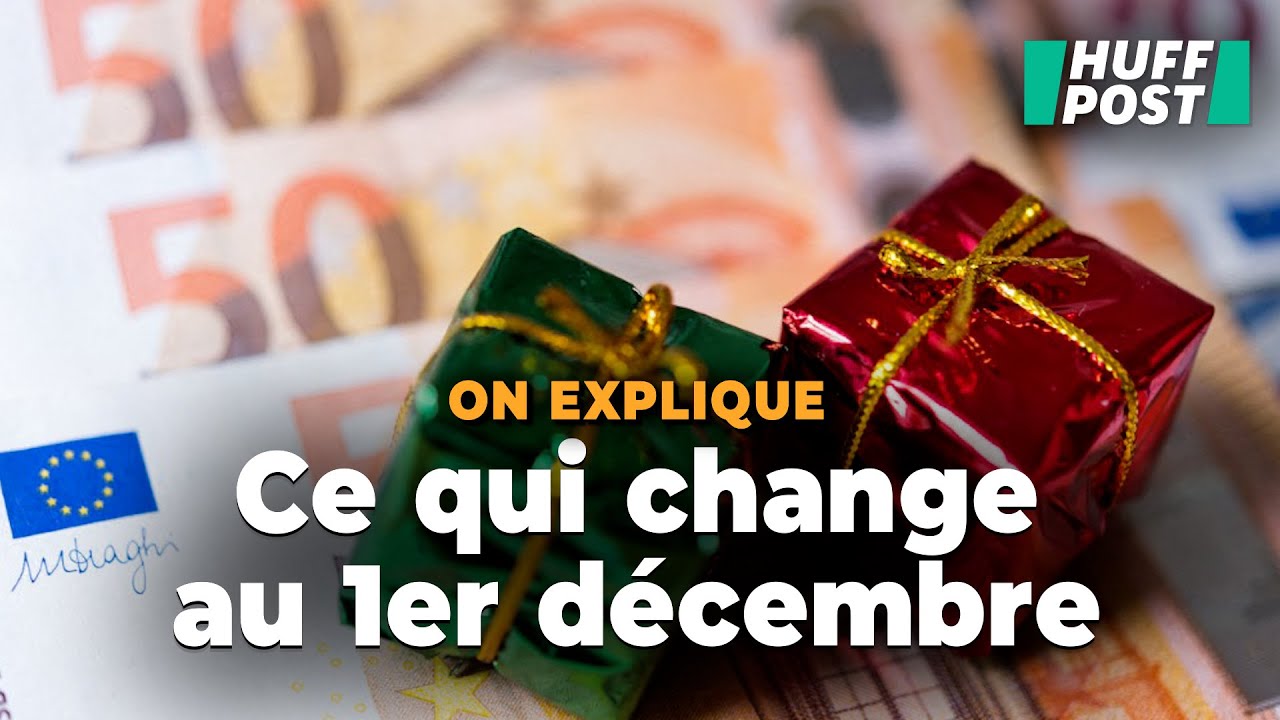 Changements au 1er décembre 2025 🎉