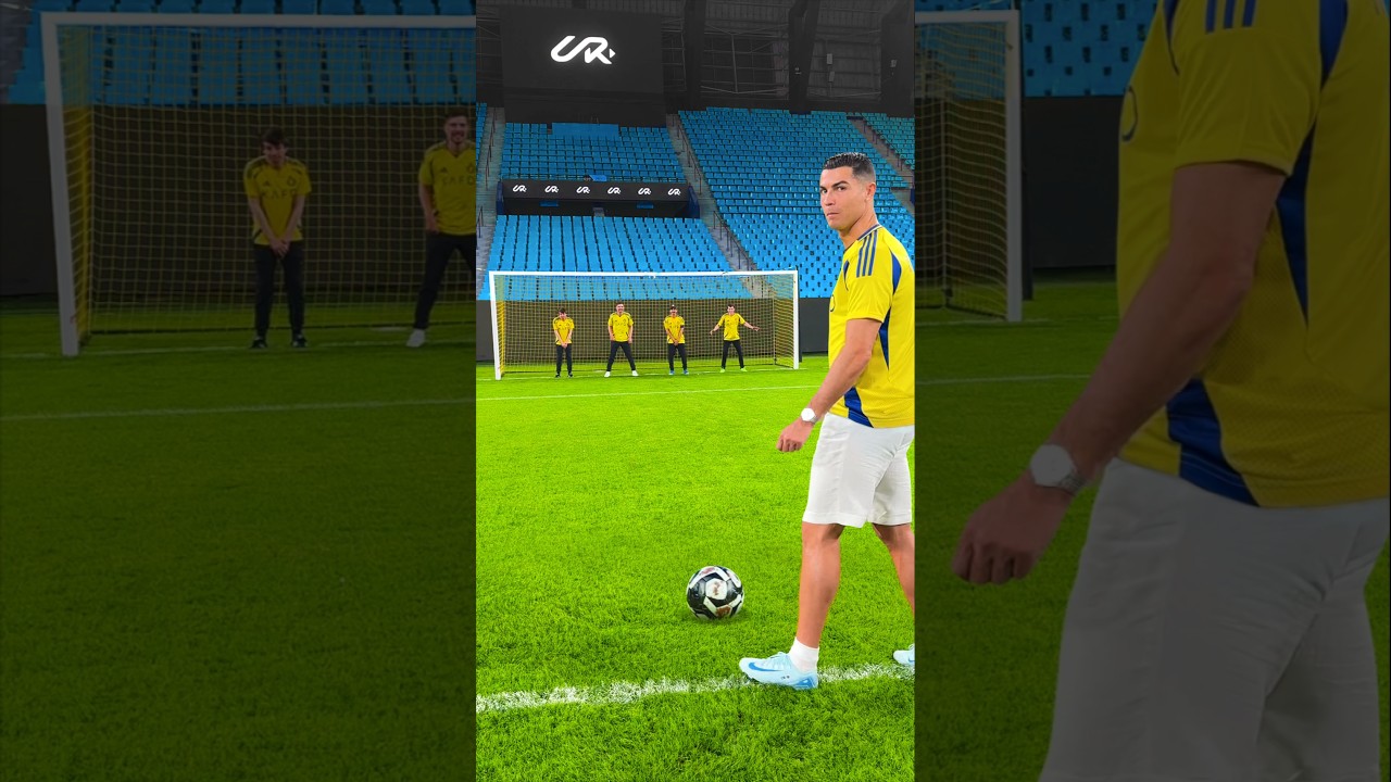 How Many Players Needed to Stop Ronaldo? ⚽