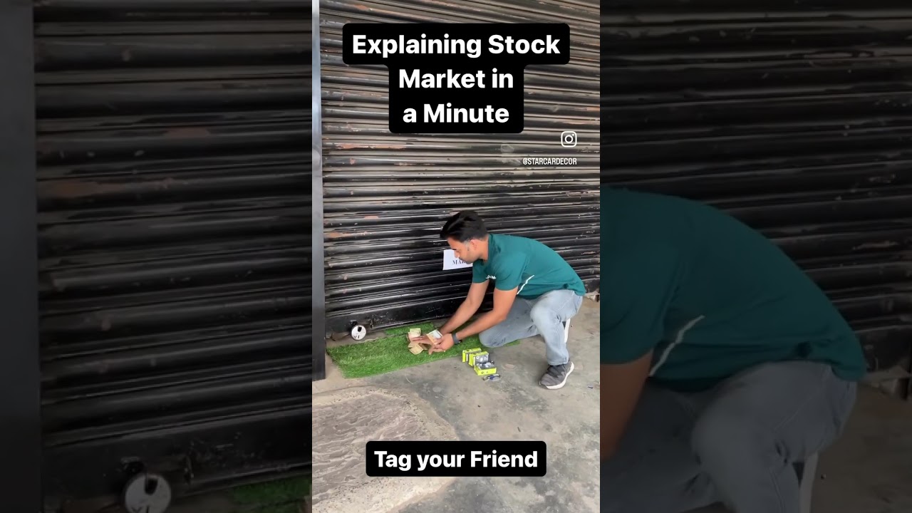 Stock Market Explained in 1 Minute 📈
