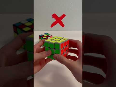 Rubik’s Cube solved with 2 Moves???? 😅