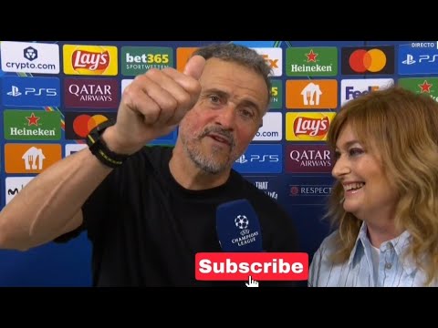 Luis Enrique's Reaction to Bayern Munich vs PSG 1-1, 5-6