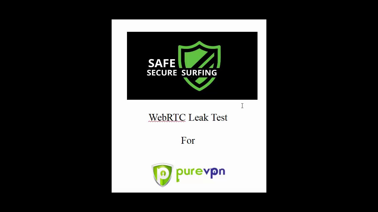 PureVPN WebRTC Leak Test 🔍