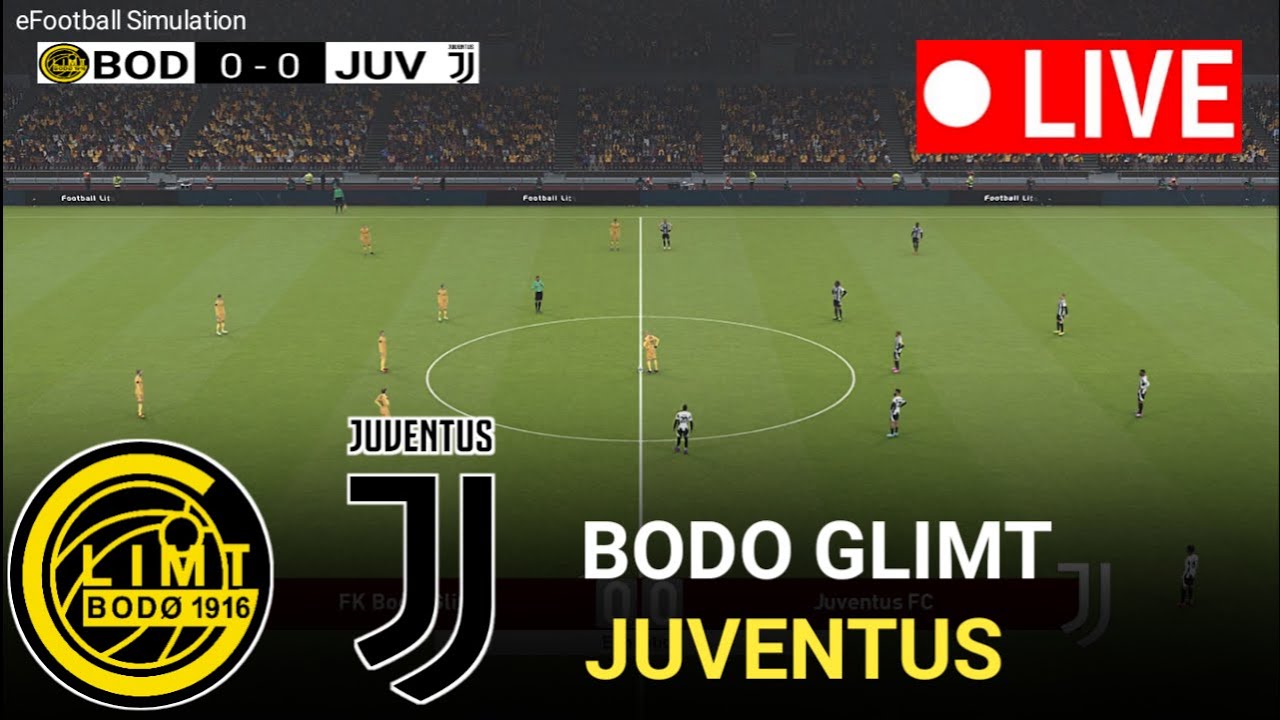 Bodo Glimt vs Juventus | UEFA Youth League 2025 Simulation