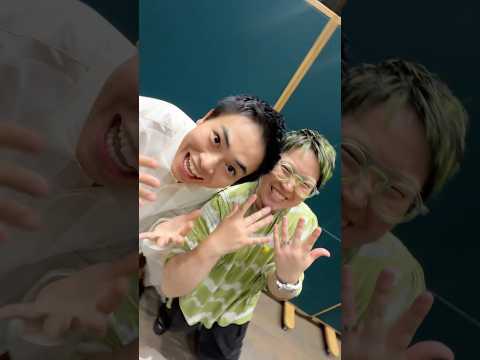 俳優の菅生新樹さんと踊らせていただきました!😭地元が一緒で親近感が湧きました!ありがとうやでほんま#菅生新樹 さん #テルメルダンス #もういいよ #こっちのけんと #歌ってみた #踊ってみた