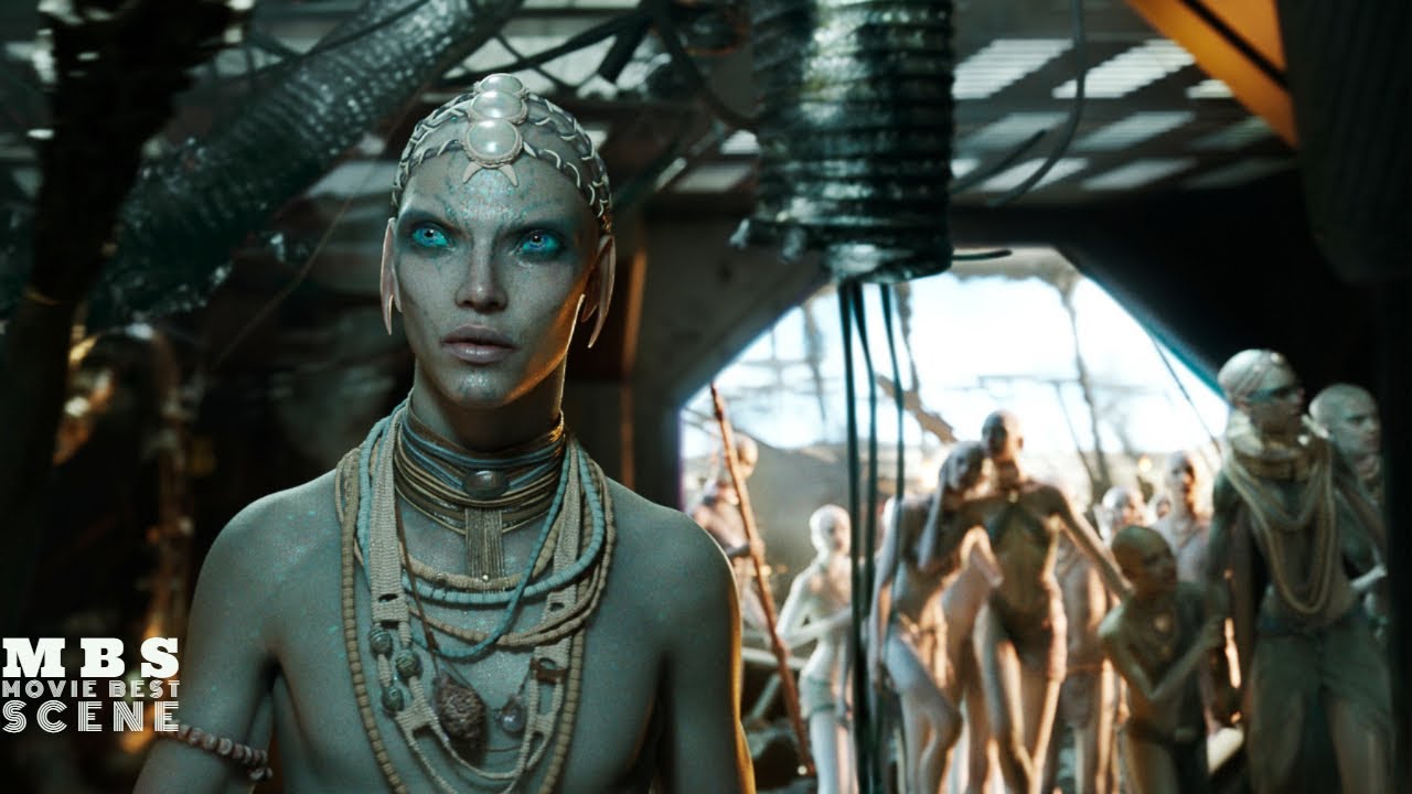 Valerian: Epic War Scene | City of a Thousand Planets 🎬