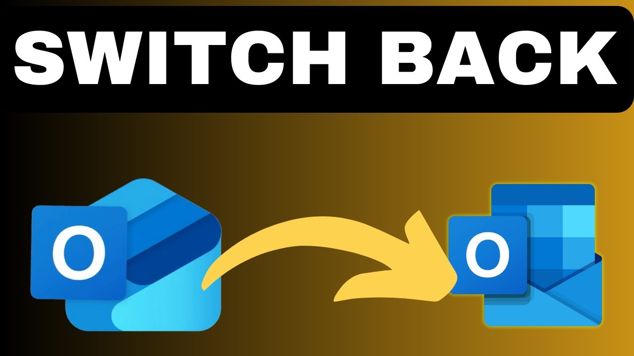 Switch back to Outlook Classic from New Outlook (2024)