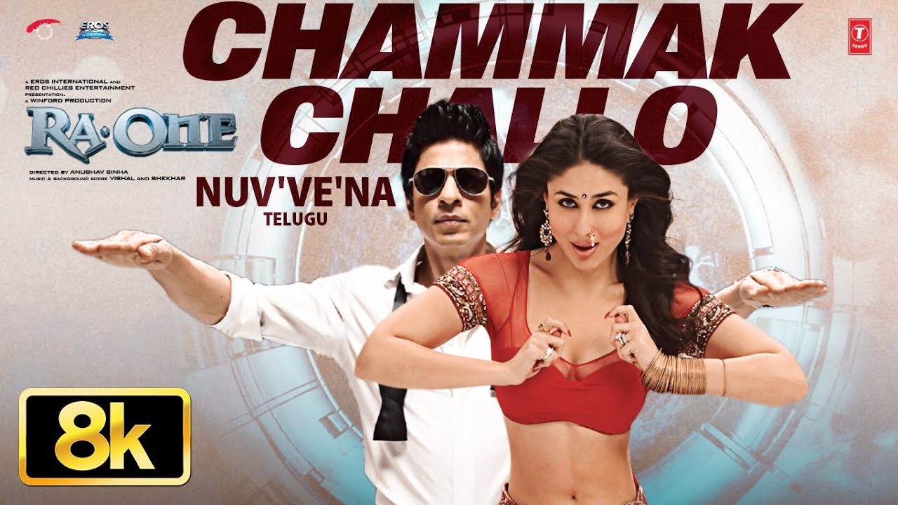 Chammak Challo Nuv’Ve’Na in Stunning 8K | Ra.One | Akon, Kareena & Shah Rukh Khan