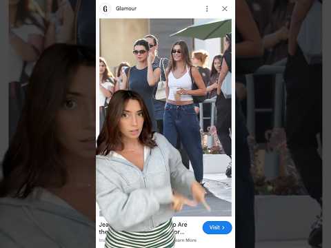 these Hailey Bieber jeans are EVERYTHING