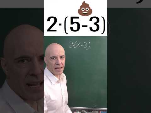 ERRORES VIRALES MATEMATICOS "Primero se hacen los paréntesis"