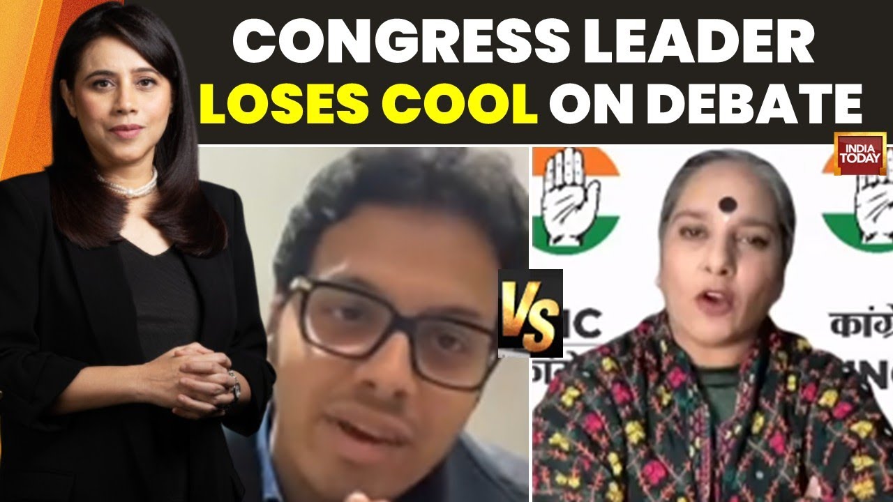 Bihar Election Results Debate: Congress Spokesperson Clashes 🗳️
