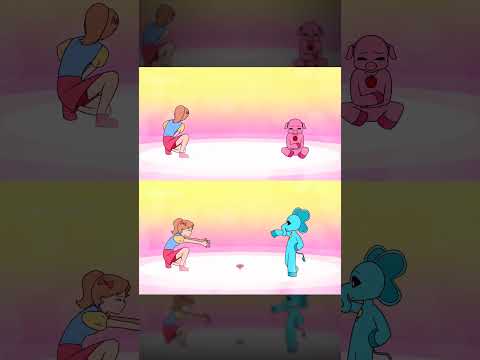 Hugging smiling critters COMPLETE💞 #shorts