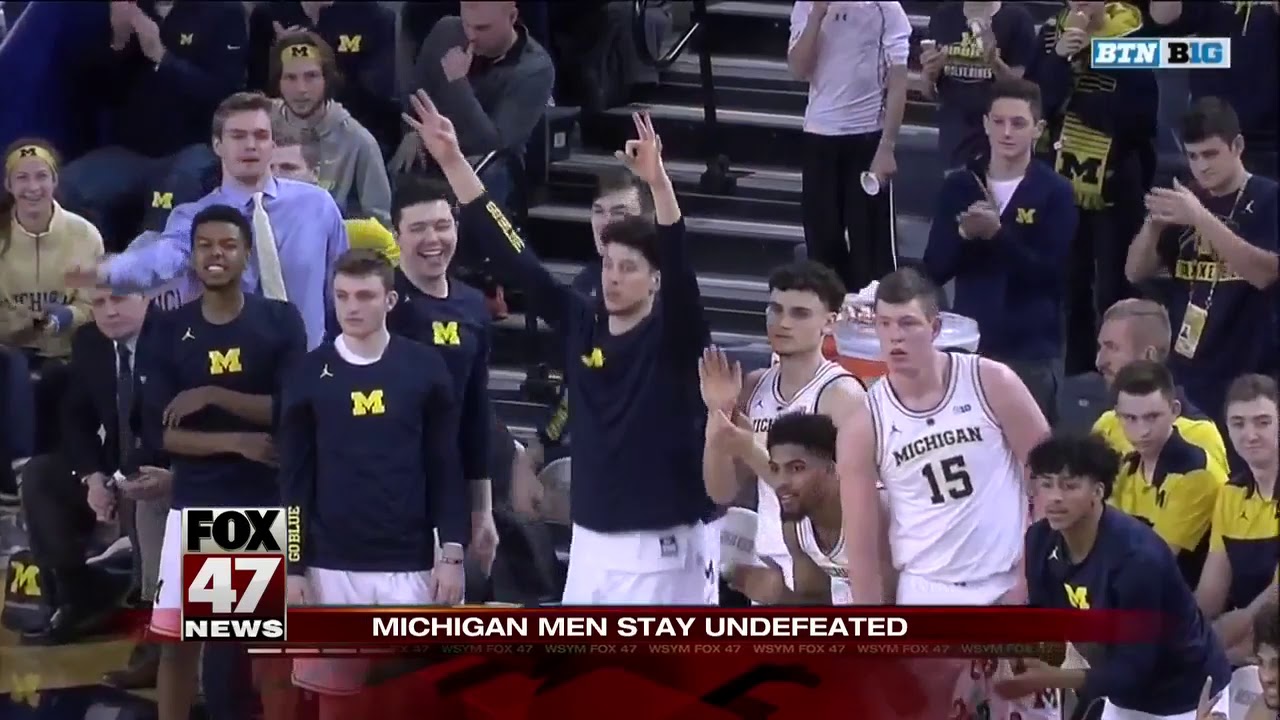 No. 2 Michigan Dominates Binghamton 74-52 π