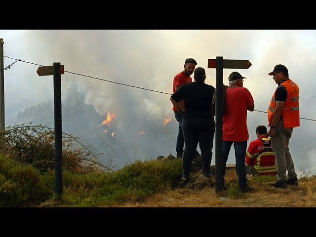 Hőhullámok és Tűzveszély Európában: Riadókészültség Spanyolországban és Portugáliában 🔥