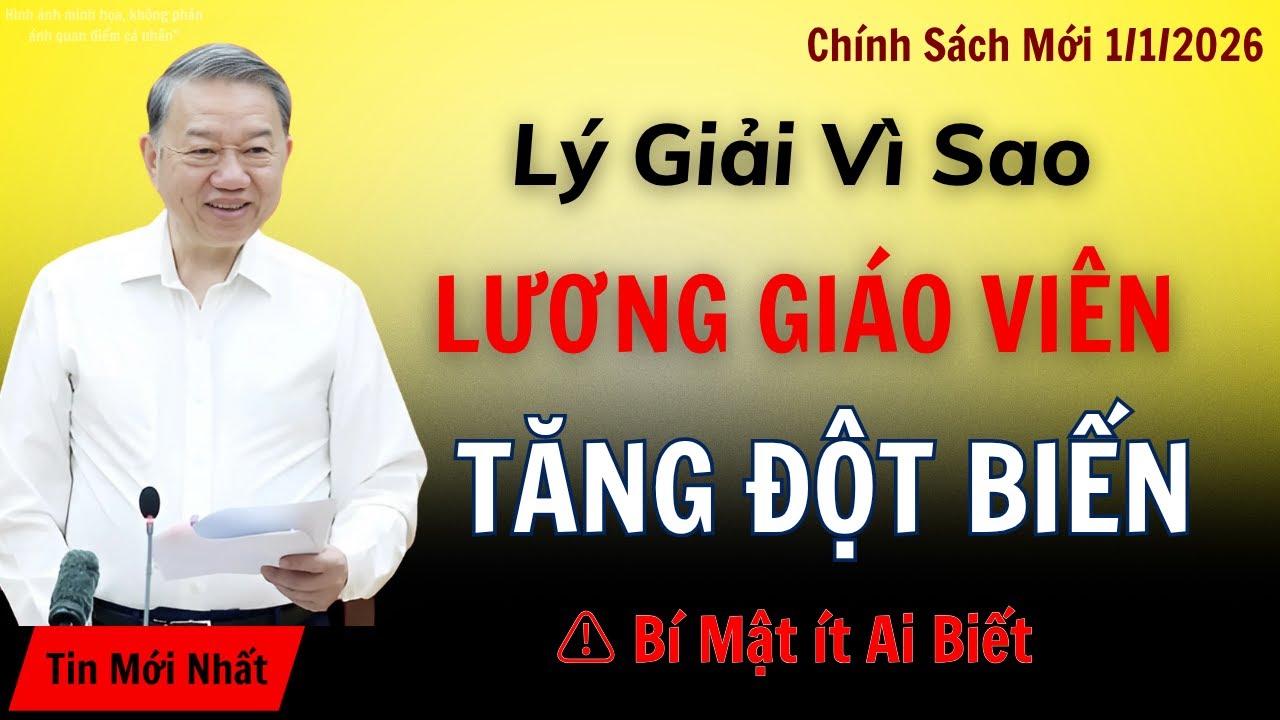 Chính Sách Mới 2026: Lương Giáo Viên Đạt Đỉnh Cao Lịch Sử 📈 Ai Nên Biết?