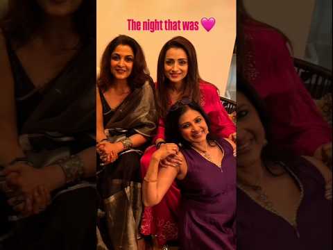 Trisha Ramya Krishnan diwali celebration #trisha #ramyakrishnan