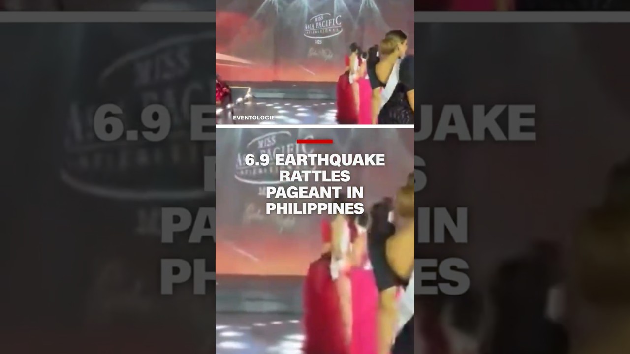 6.9 earthquake rattles pageant in Philippines