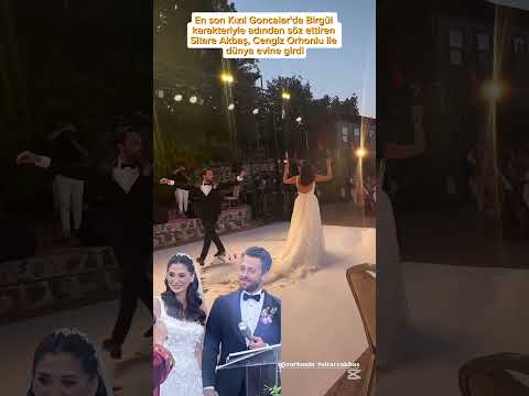 Sitare Akbaş, Cengiz Orhonlu ile Dünya Evine Girdi #magazinhaberleri #magazin #gündem #keşfet