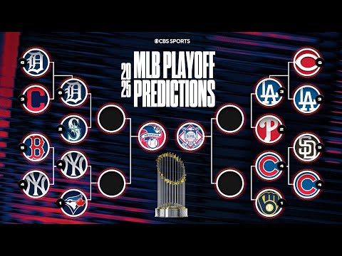 UPDATED 2025 MLB Playoff Bracket: AL & NL Division Series Officially SET ๐คโพ๏ธ | Predictions + Preview