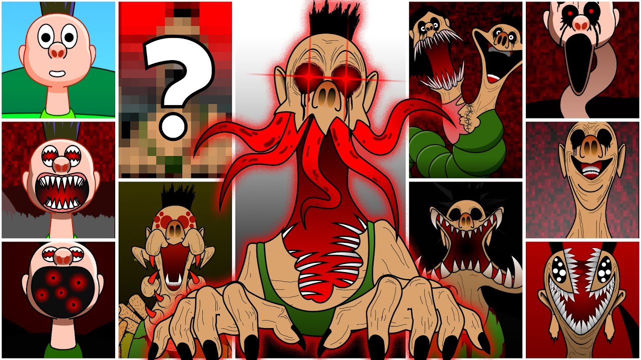 Explore Hamood Habibi's Journey from Phase 1 to 23 in Roblox's Sprunki OC 🌟