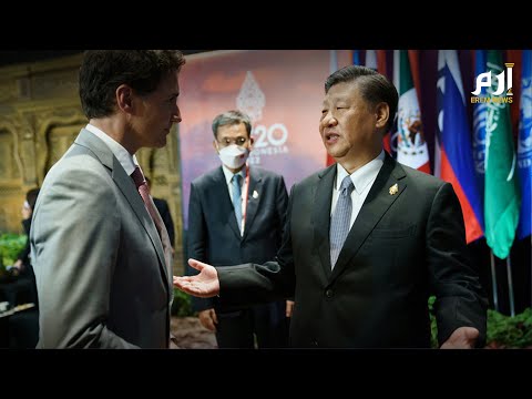 رئيس الصين "يهين" رئيس وزراء كندا أمام الكاميرات