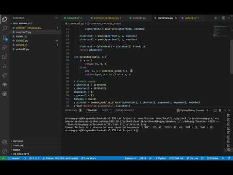 Cryptographic Attack Analysis