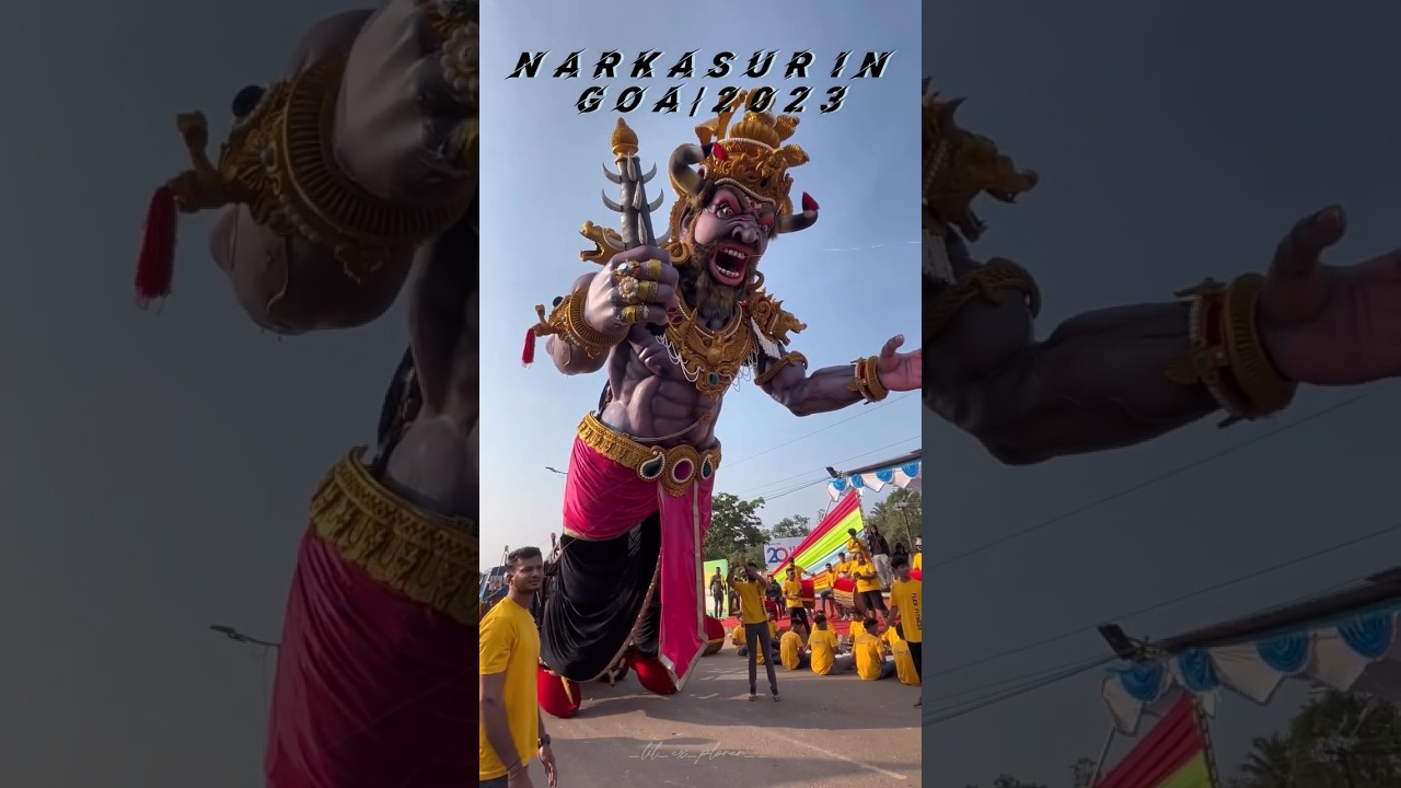 Narkasur Celebrations in Goa 2023 🎉