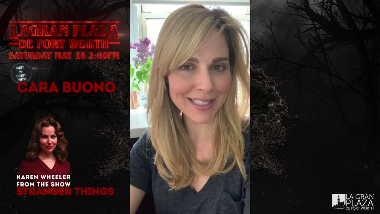 Join the Free Meet & Greet with Cara Buono from Stranger Things! 🎉