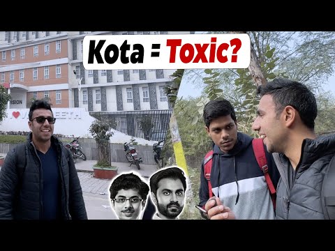 My First Day in Kota! More Toxic than Kota Factory? Hostel Tour!