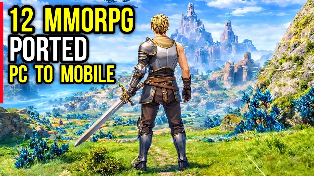 Top 12 MMORPG Mobile & PC Games 2026 🎮